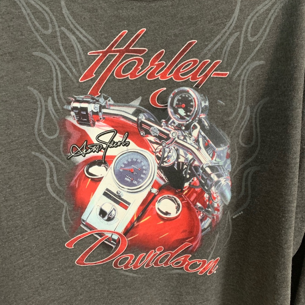 Harley 3/4 sleeve t shirt